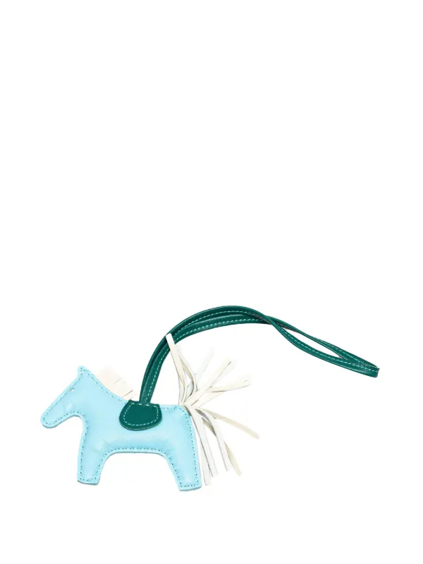 Hermès Pre-Owned 2020-2024 Milo Lambskin Grigri Rodeo Horse