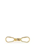 Gucci Pre-Owned 20th Century Gold Plated Interlocking G Web key chain