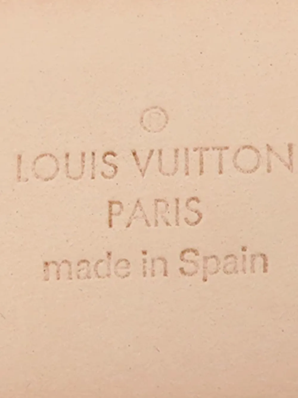 Pre-owned Louis Vuitton 2016 Damier Azur Initiales Belt In White