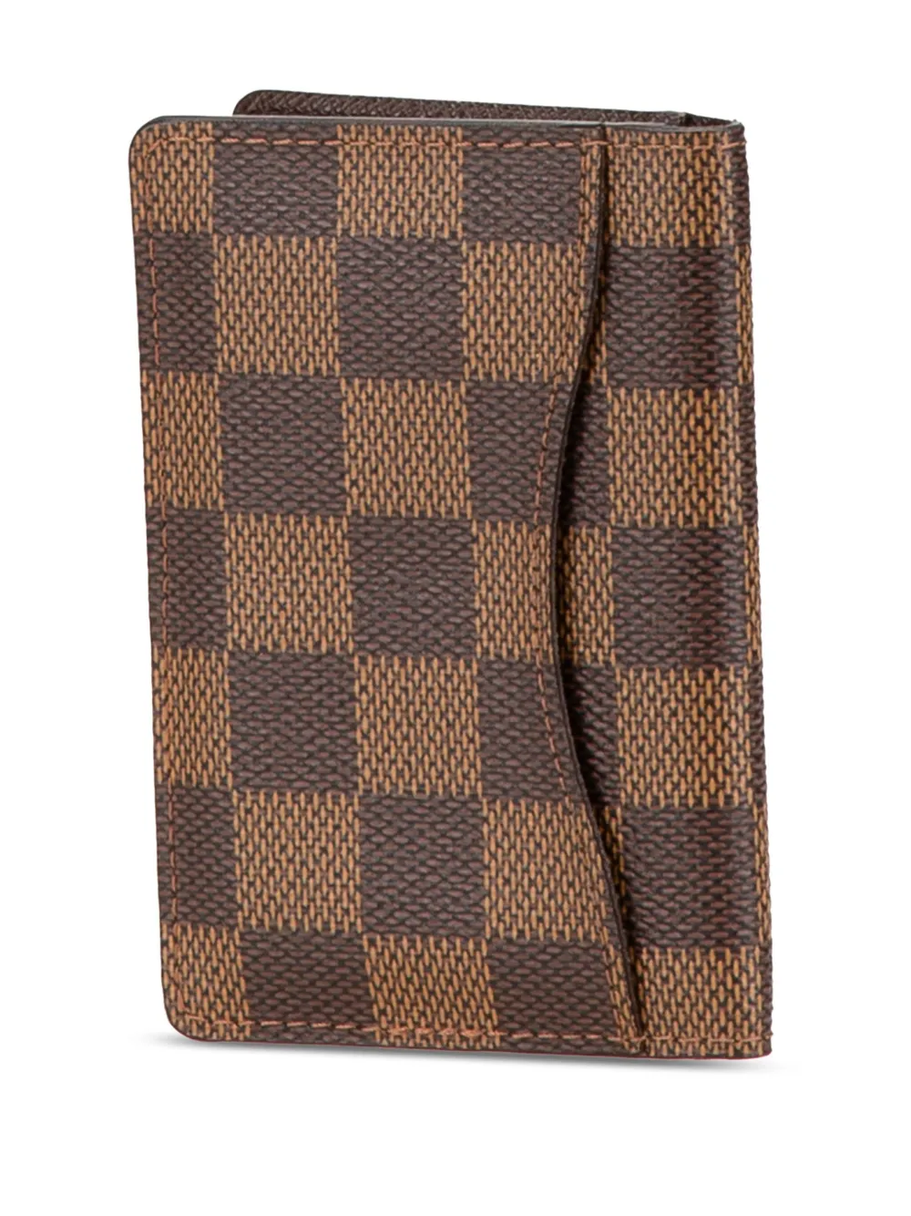 Louis Vuitton Pre-Owned 2005 Damier Ebene Pocket Organizer card holder | Women | Image 2