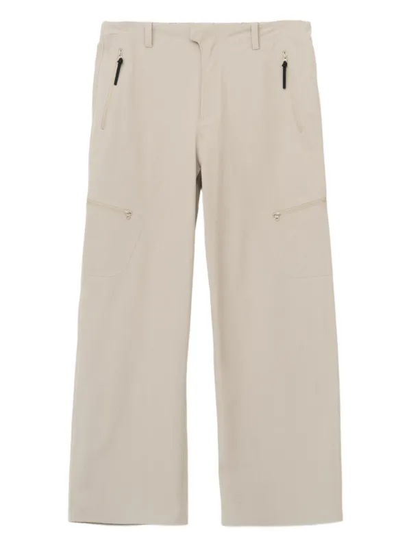Hiking Patrol zip-pocket Cargo Trousers Neutrals FARFETCH IN