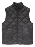 Hiking Patrol quilted diamond-pattern gilet - Black