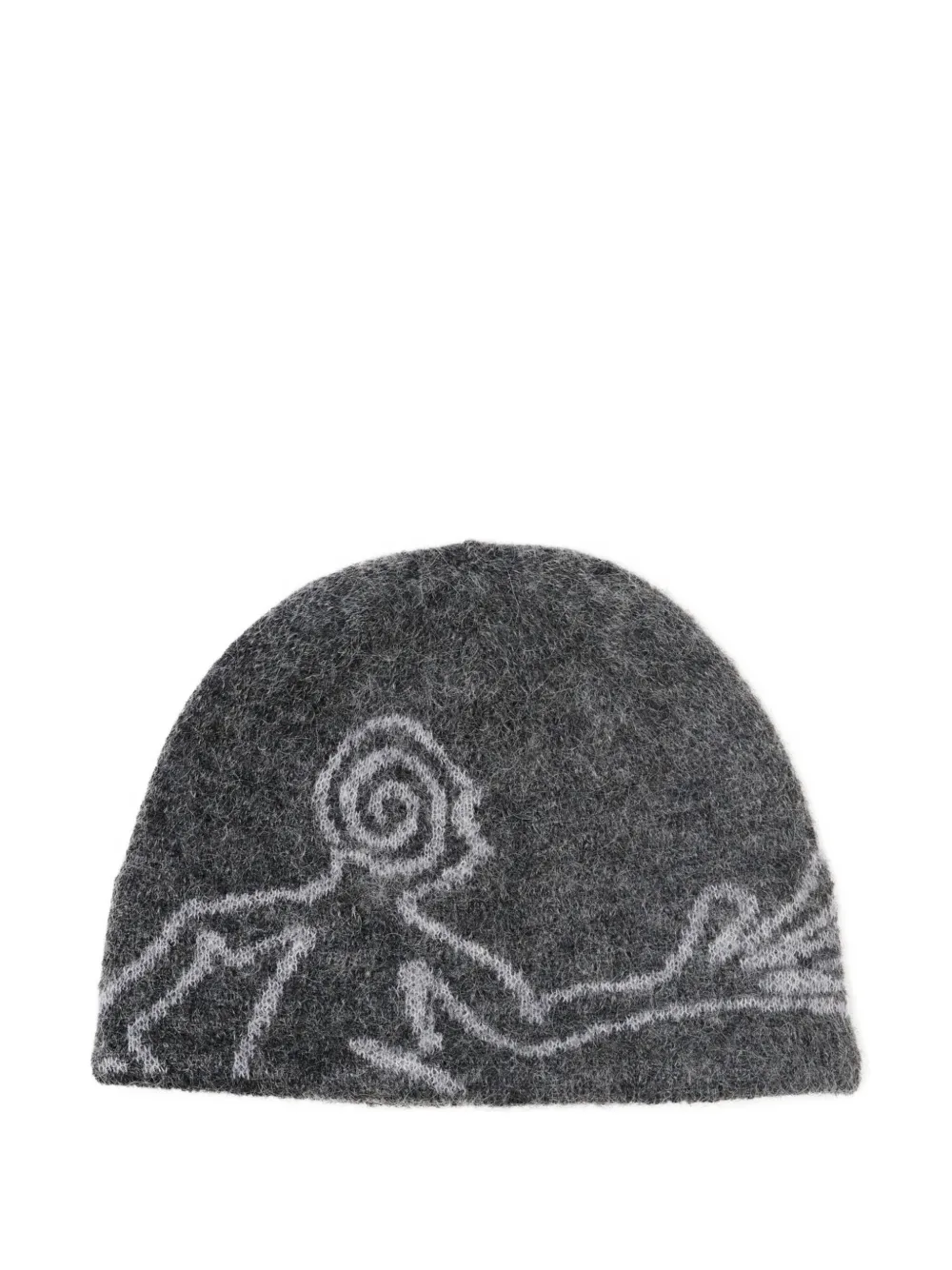 Hiking Patrol figure-motif beanie | رمادي | Image 1