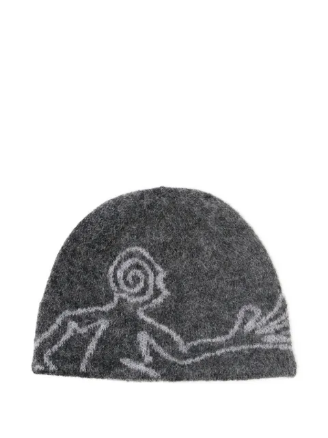 Hiking Patrol figure-motif beanie