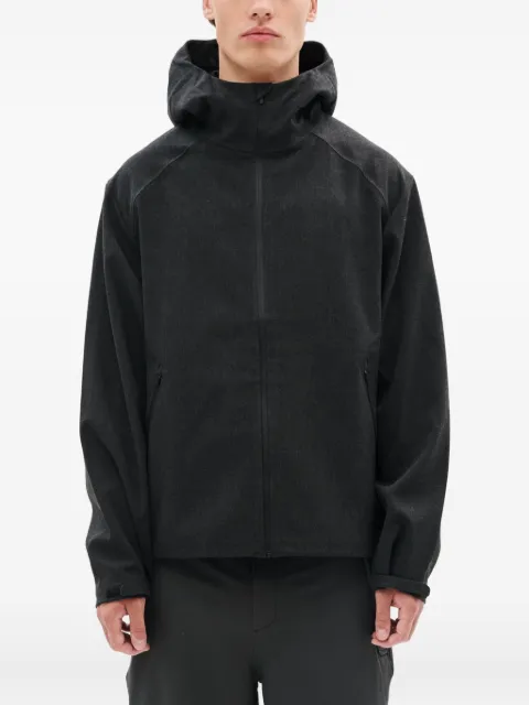 Hiking Patrol zip-fastening hooded jacket