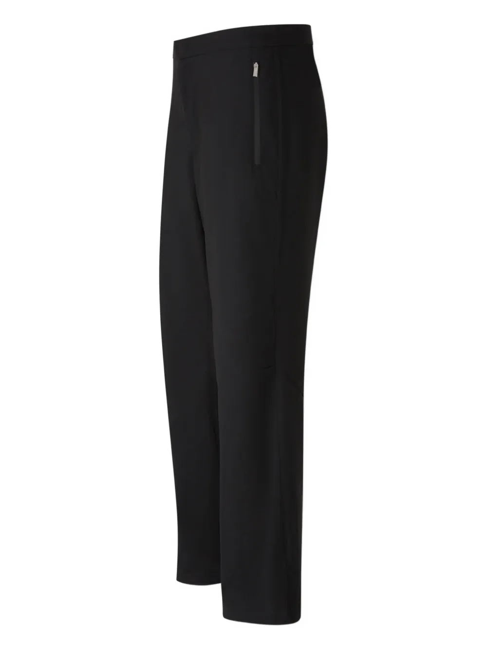 Laminar Zip-pocket Trousers In Black