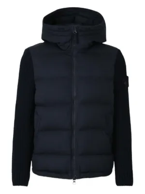 Prada Re-Nylon クロップド ダウンジャケット | ブラック | FARFETCH JP