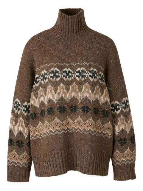 Altuzarra fairisle high-neck sweater