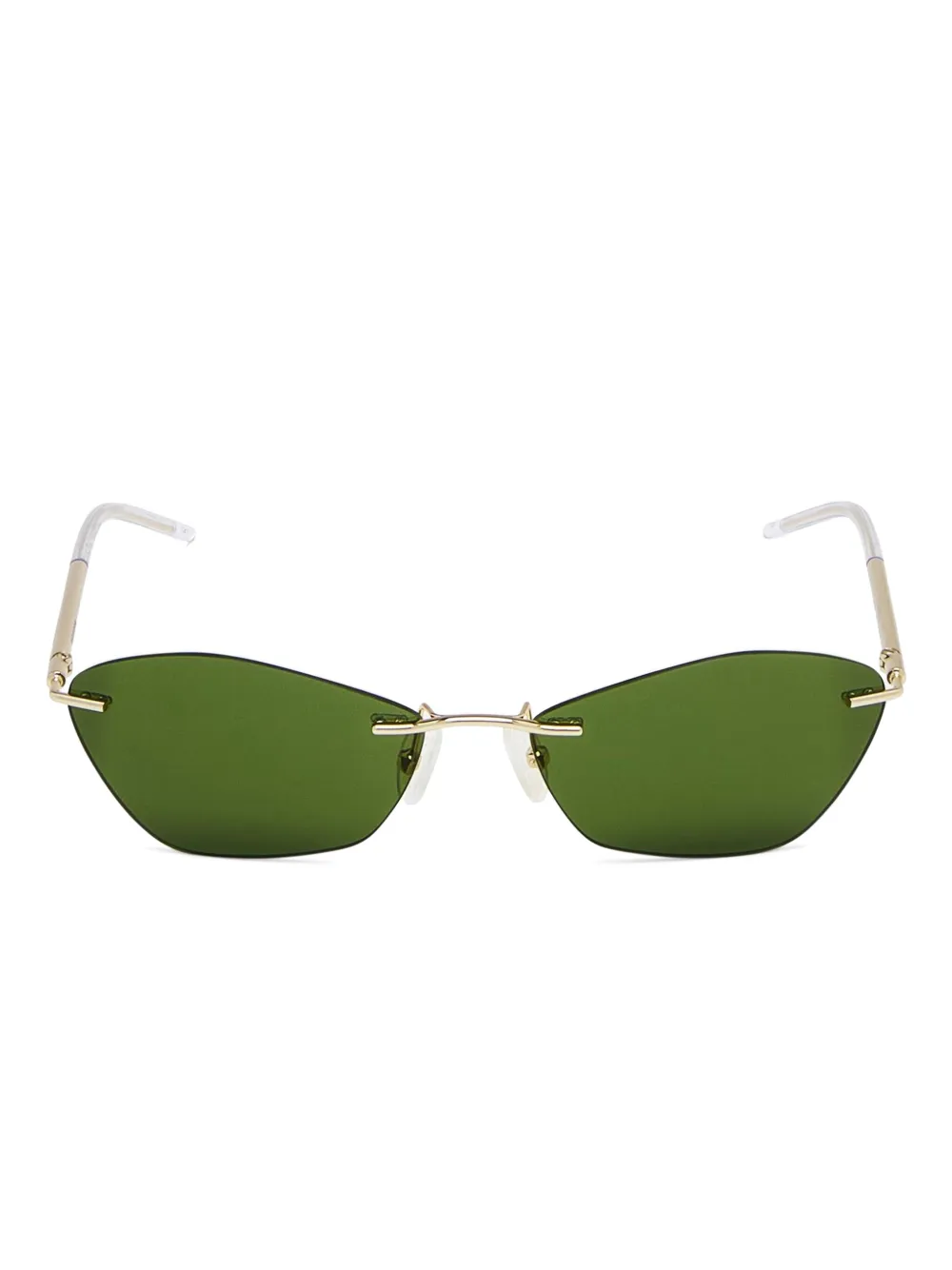 Alexander McQueen cat-eye frame sunglasses | Gold | Image 1