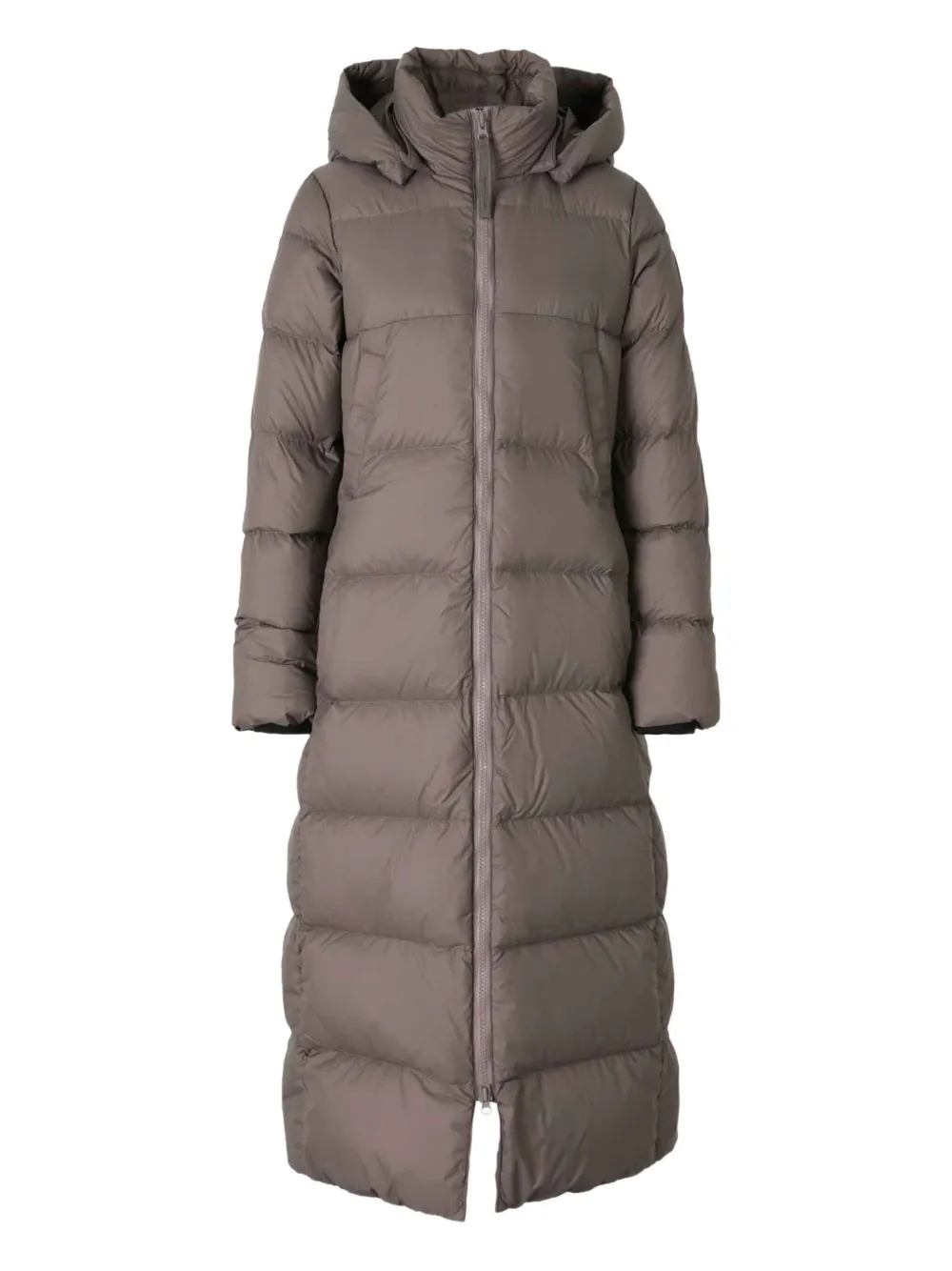 Canada Goose Long Mystique Down Jacket In Brown