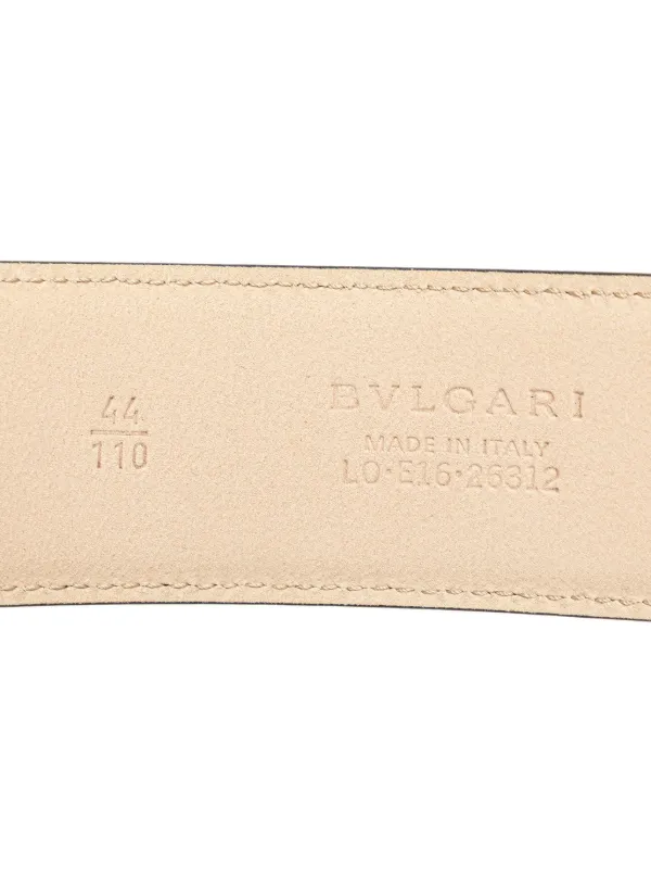 Bvlgari Pre-Owned 2000-2025 ブルガリ ブルガリ レザーベルト