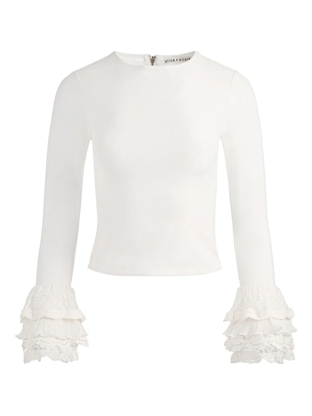 alice + olivia Delaina top | White | Image 1