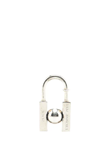 Hermès Pre-Owned 2001 Palladium Plated LHomme Peut Embellir La Terre Cadena Lock