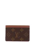 Louis Vuitton Pre-Owned 2020 Monogram card holder - Brown