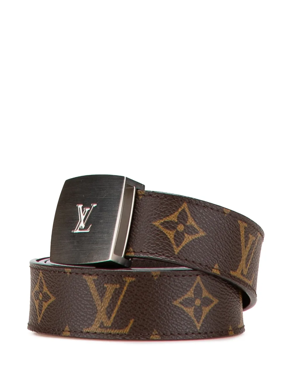 Louis Vuitton Pre-Owned 2005 Monogram LV Cut belt | Women | Image 2