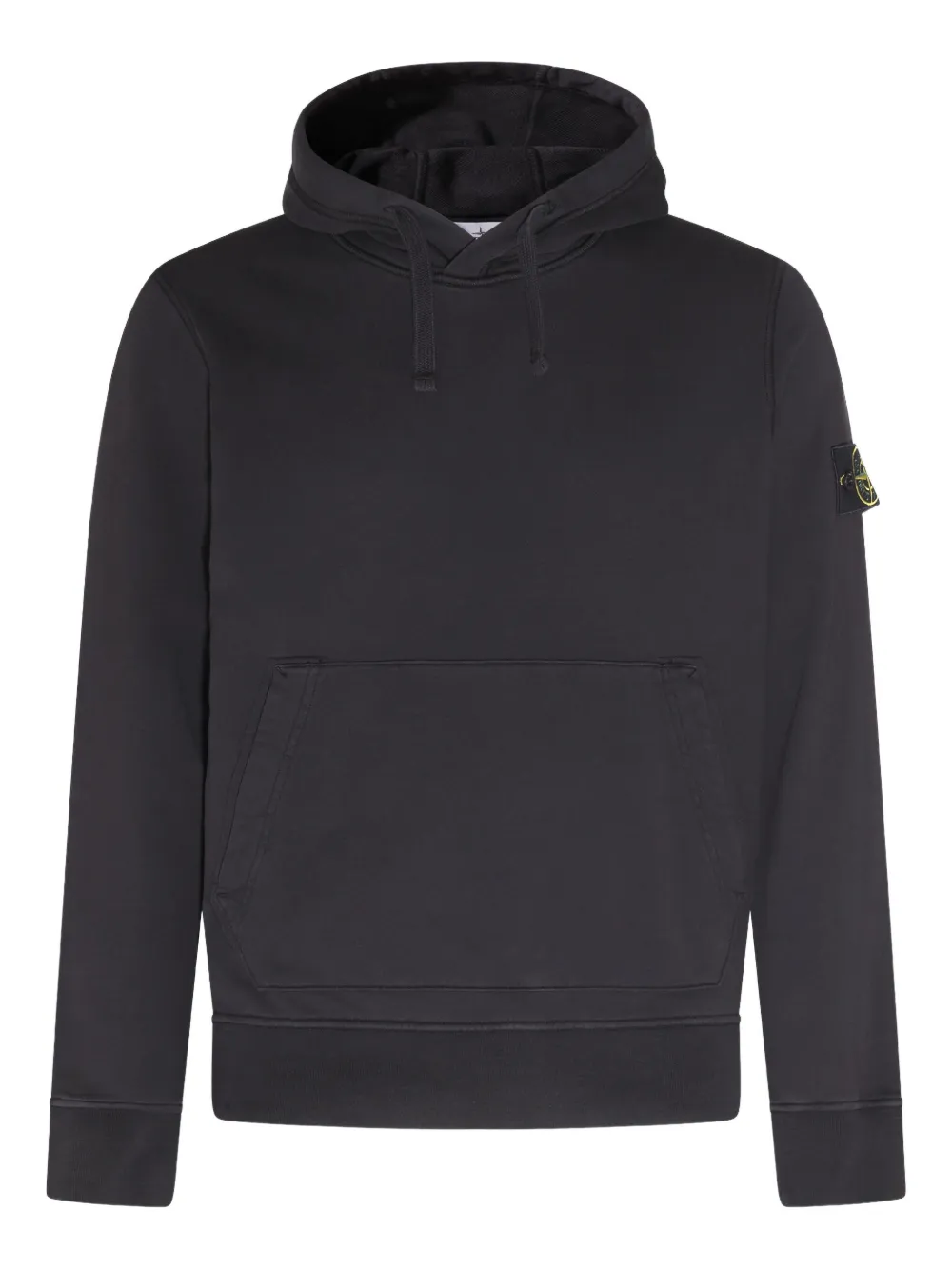 Stone Island hooded patch-pocket sweater | Black | Image 1
