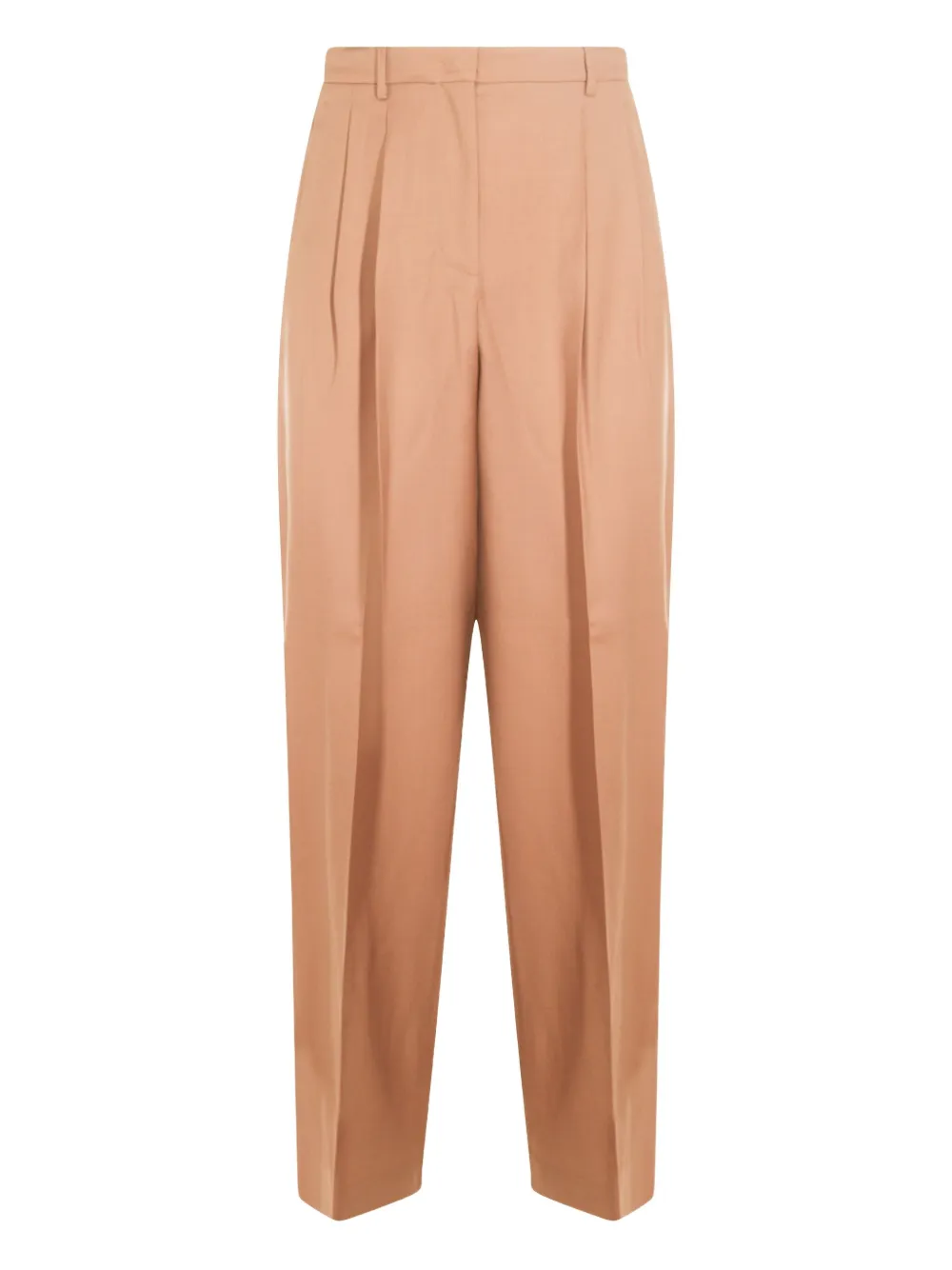 Incotex pleated-front trousers | Orange | Image 1