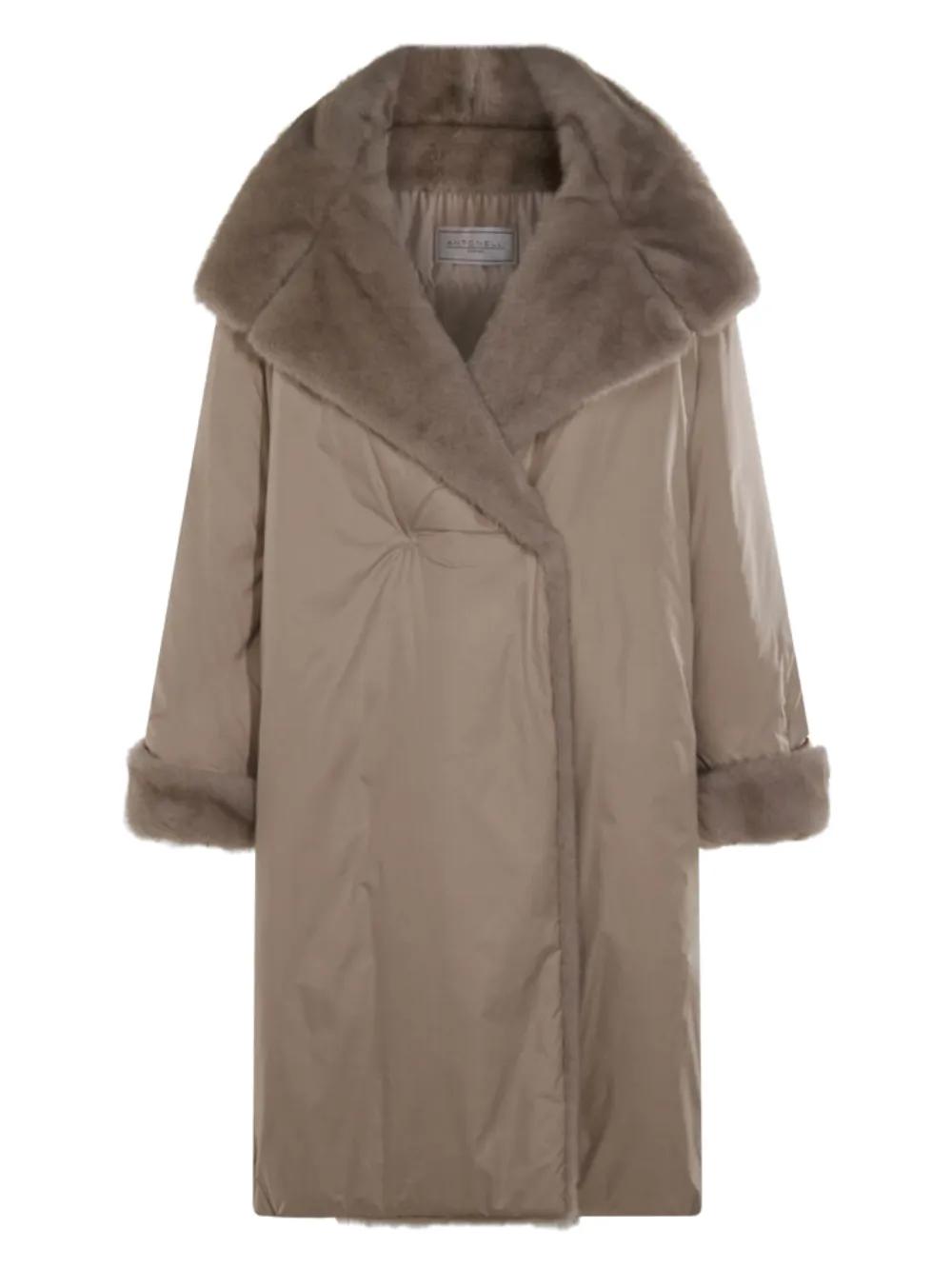 Antonelli faux fur coat | Neutrals | Image 1