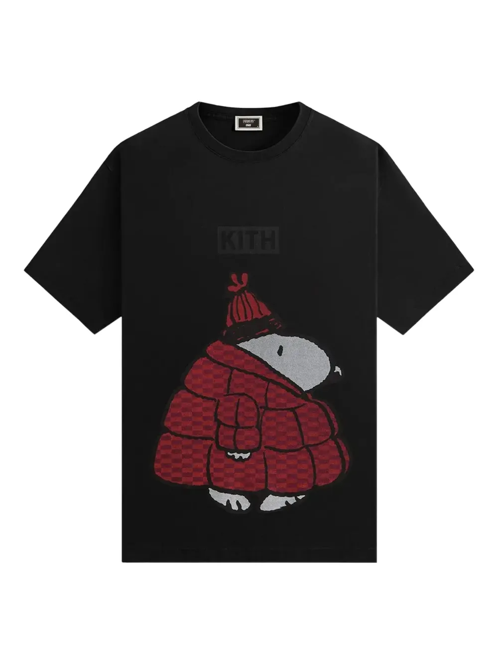 KITH x Snoopy Peanuts Puffer "Black" T-shirt - ブラック KITH x Snoopy Peanuts Puffer "Black" T-shirt - ブラック