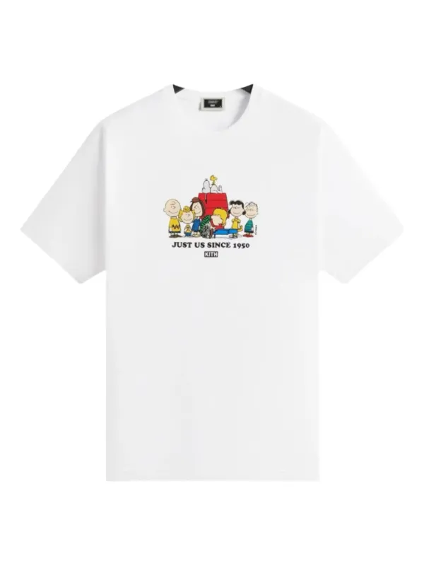 KITH × PEANUTS 75th Just Us TEE Snoopy Kith for Peanuts Snoopy Just Us Tee in Sandrift T-Shirt