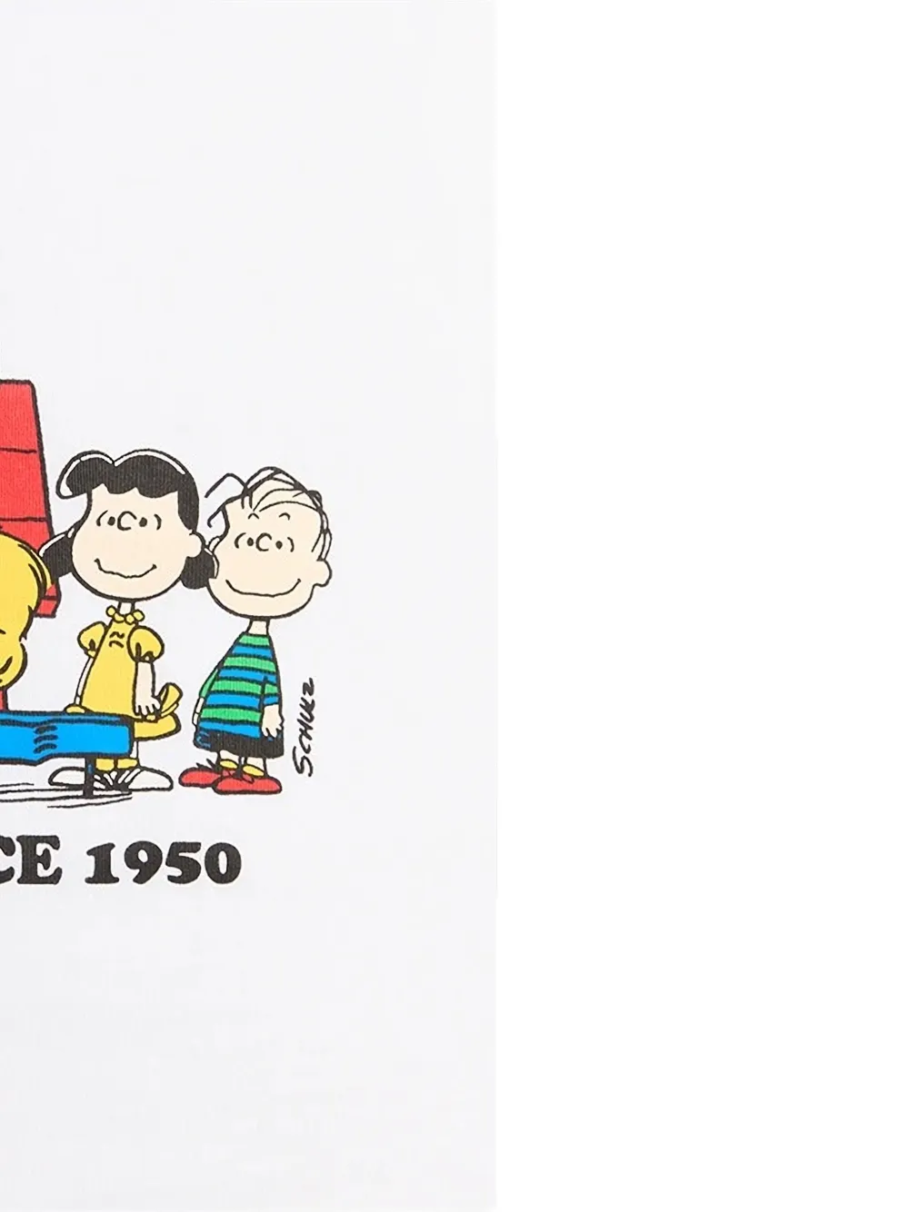 KITH x Snoopy Peanuts Just Us Since 1950 White T-shirt - Wit