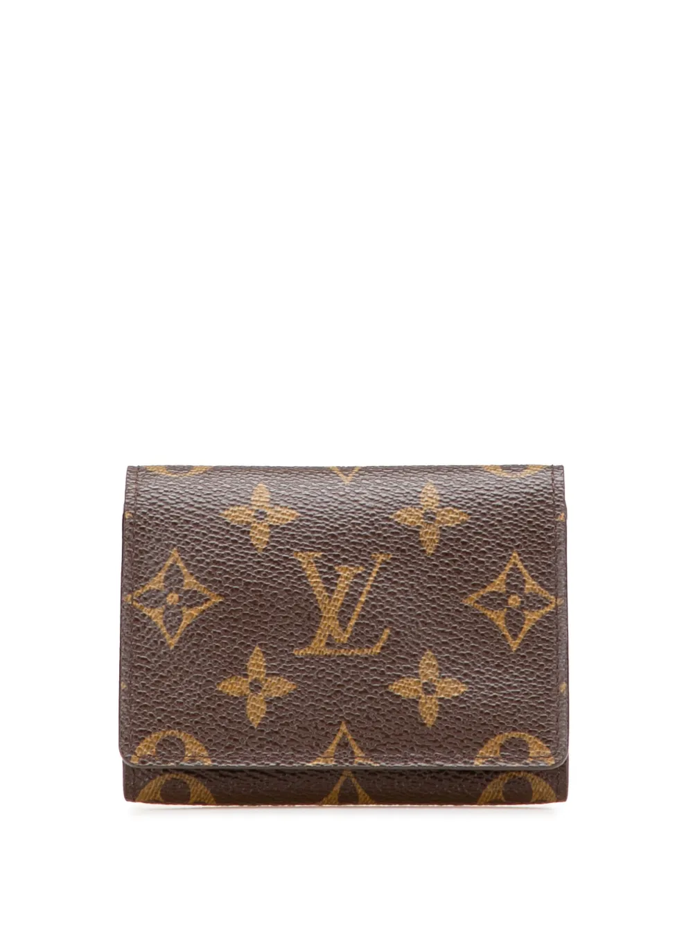 Louis Vuitton Pre-Owned 2004 Monogram Enveloppe Carte De Visite card holder | Brown | Image 1