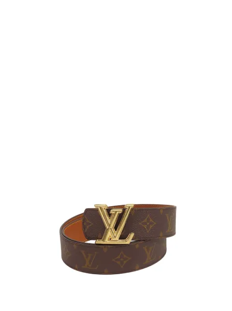 Louis Vuitton Pre-Owned 2025 Monogram Initiales Reversible belt