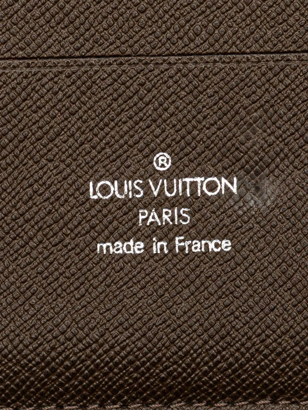 Pre-owned Louis Vuitton 2008 Taiga Atoll Organizer In Brown