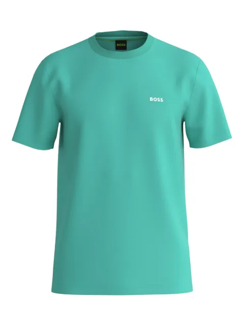 BOSS Camiseta de algodão com estampa de logo