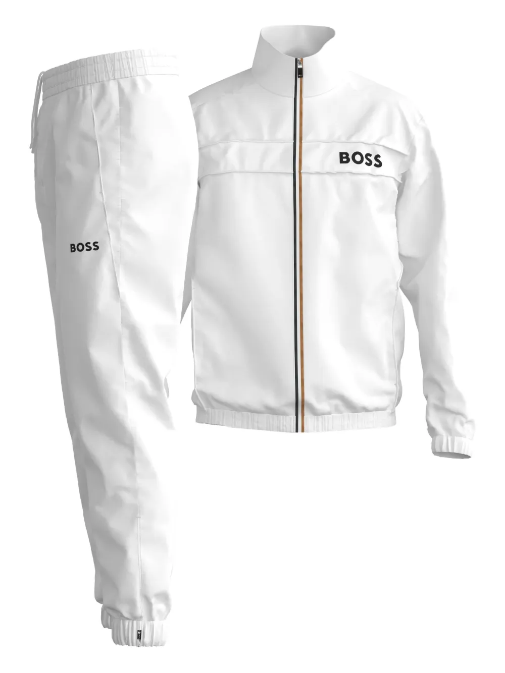 BOSS Conjunto esportivo com zíper | Branco | Image 1