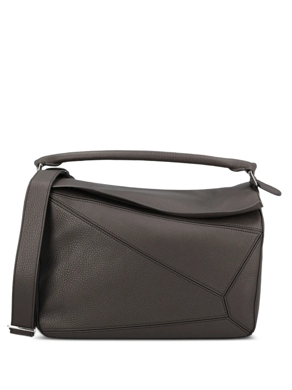 LOEWE large Puzzle leather tote bag | Grey | Image 1