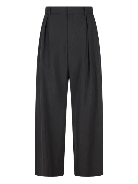 LOEWE pleated cropped trousers
