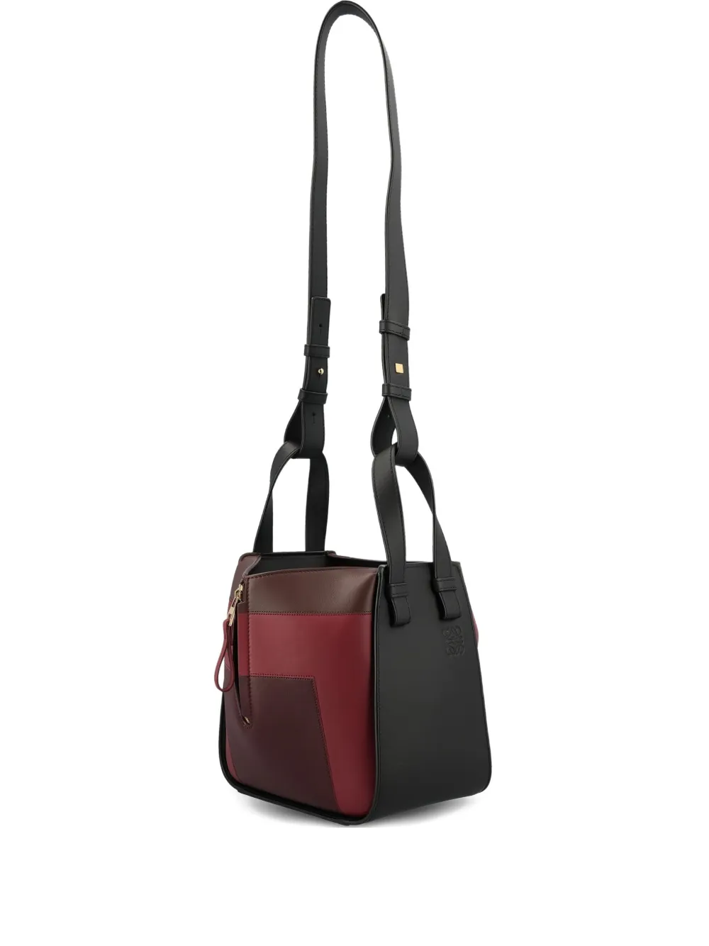 LOEWE x Albers ハンモック パネル ハンドバッグ - ブラック LOEWE x Albers ハンモック パネル ハンドバッグ - ブラック