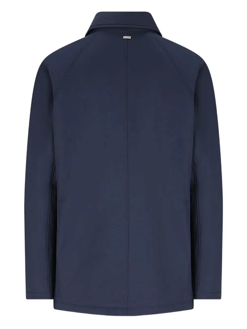 Herno Flap-pocket Padded Jacket In Blue