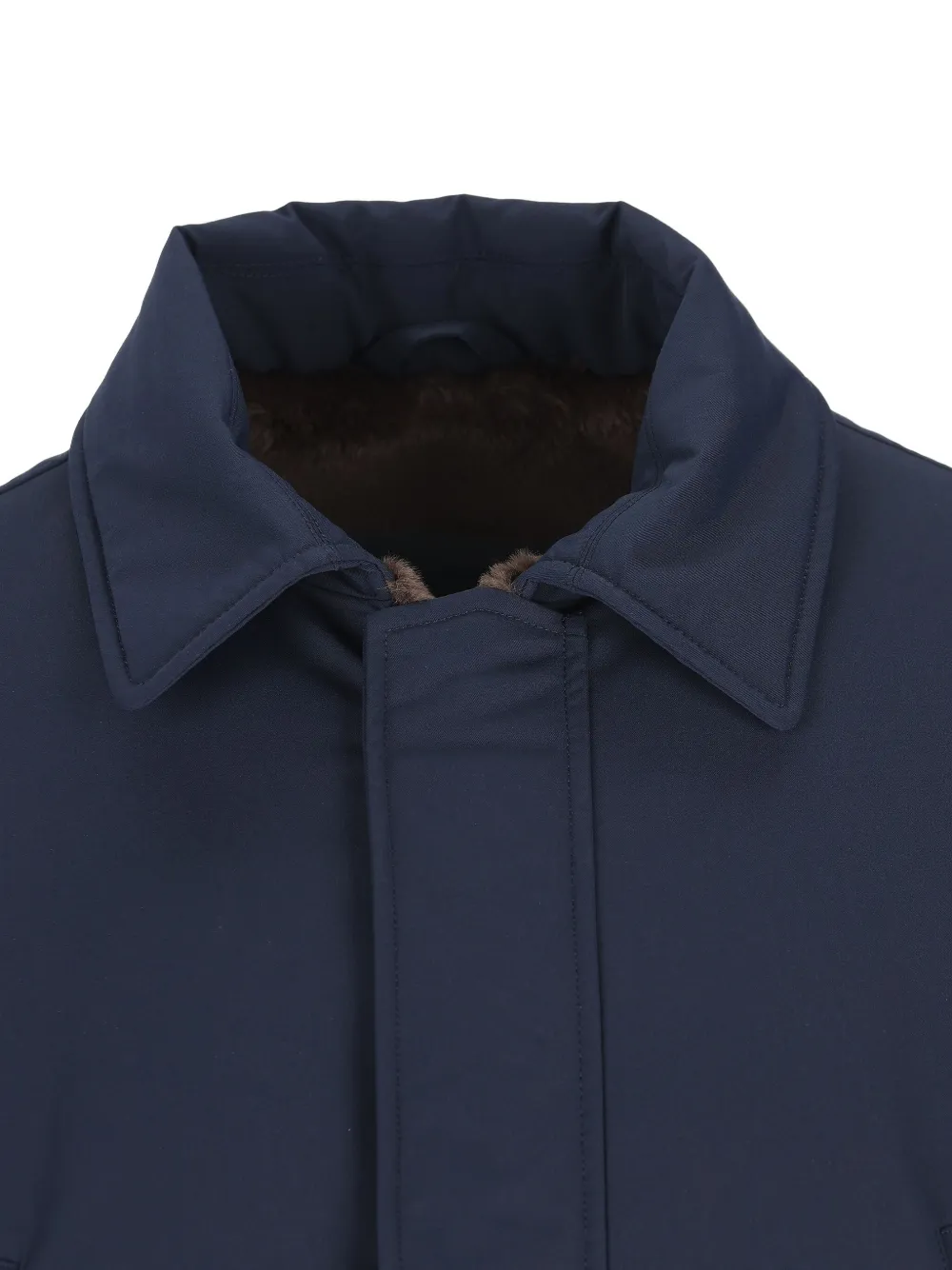 Herno Flap-pocket Padded Jacket In Blue