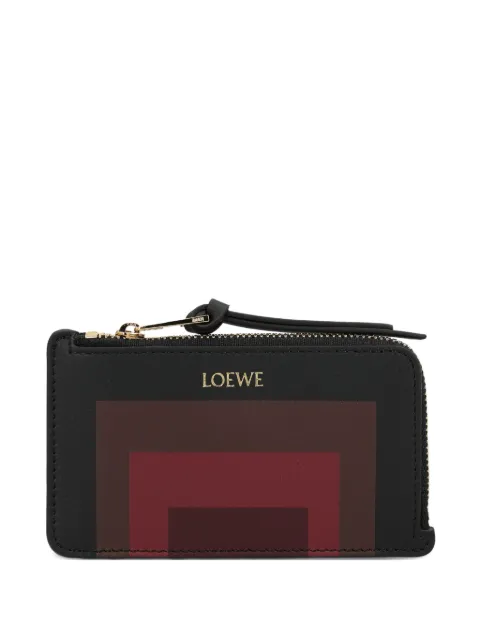 LOEWE x Albers Portafoglio con zip e motivo geometrico