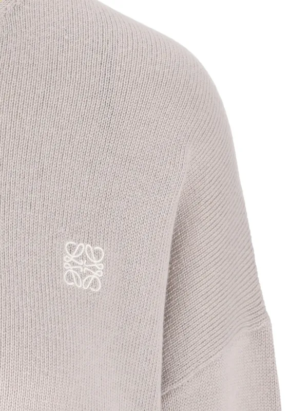 LOEWE カラーブロック セーター | グレー | FARFETCH JP