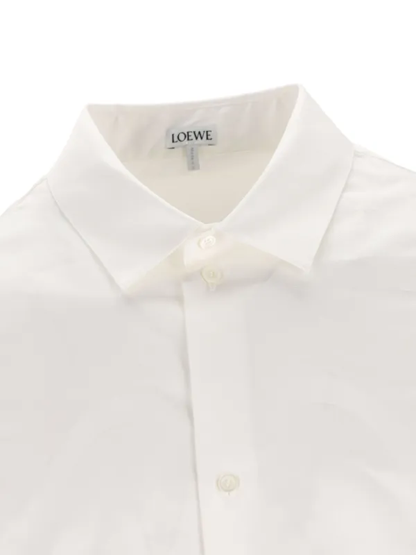 LOEWE ボタン シャツ | ホワイト | FARFETCH JP