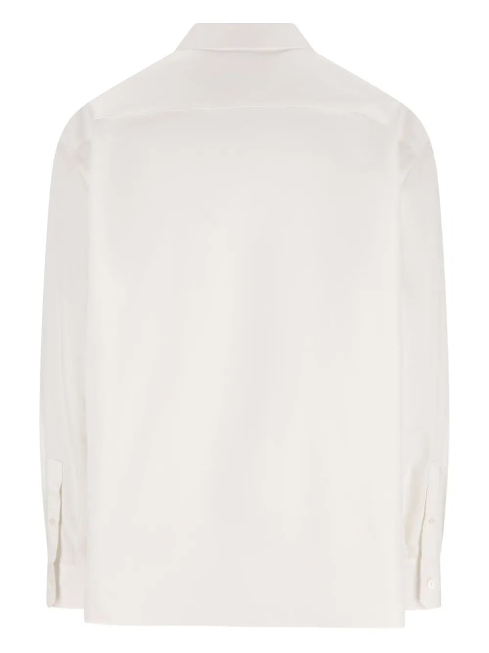 Loewe Long-sleeve Button-down Shirt In White