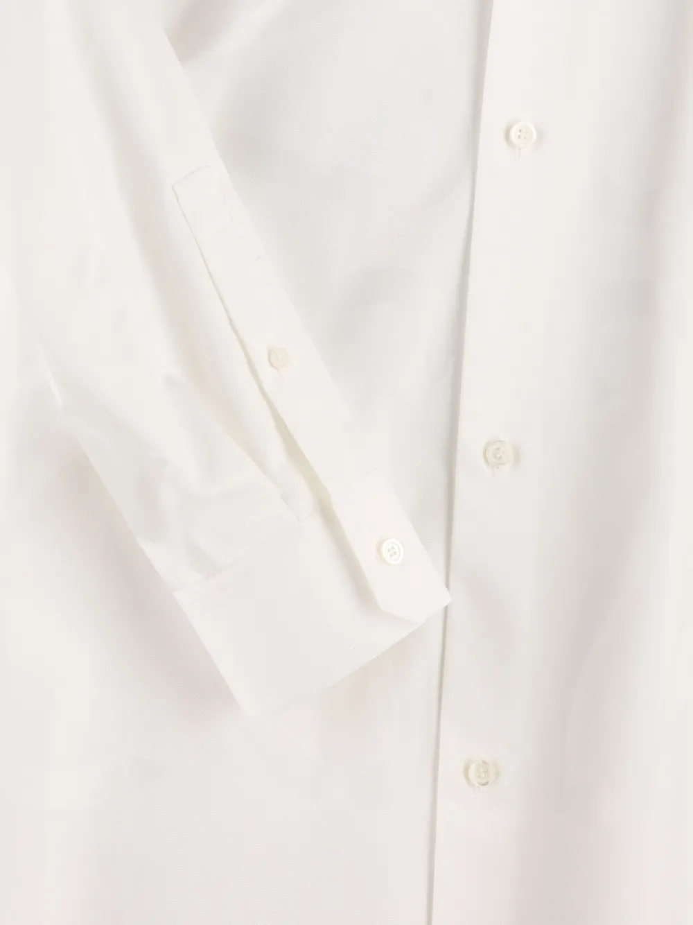 Loewe Long-sleeve Button-down Shirt In White
