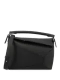 LOEWE small Puzzle leather tote bag - Black