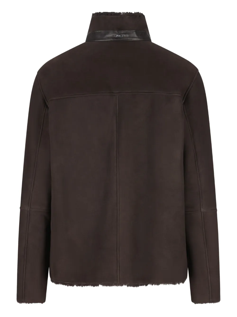 Herno shearling zip-front jacket | Leather Jackets | Image 2