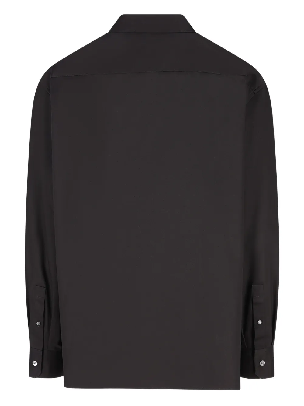 LOEWE embossed logo shirt - Zwart