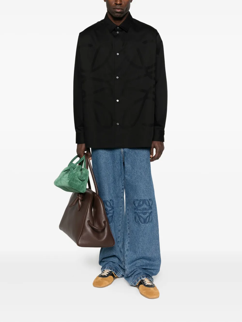 LOEWE camisa con logo en relieve | Image 2