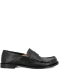 LOEWE Campo penny leather loafers - Black