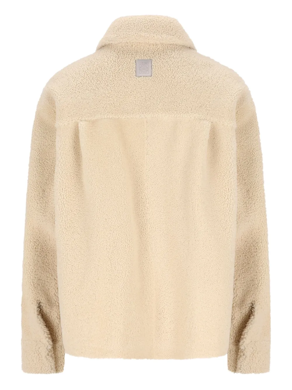 LOEWE shearling buttoned jacket | Leather Jackets | Image 2