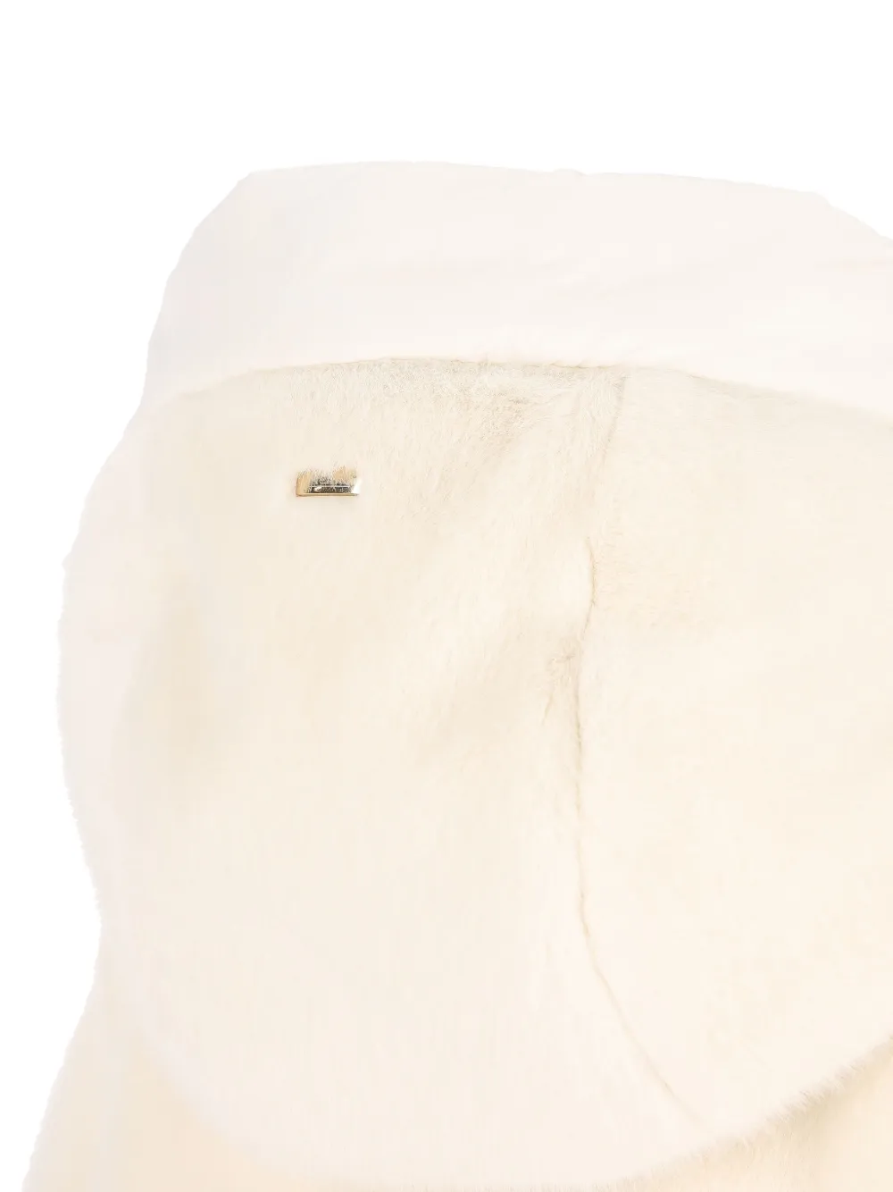 Herno Hooded Fleece Jacket In Neutral