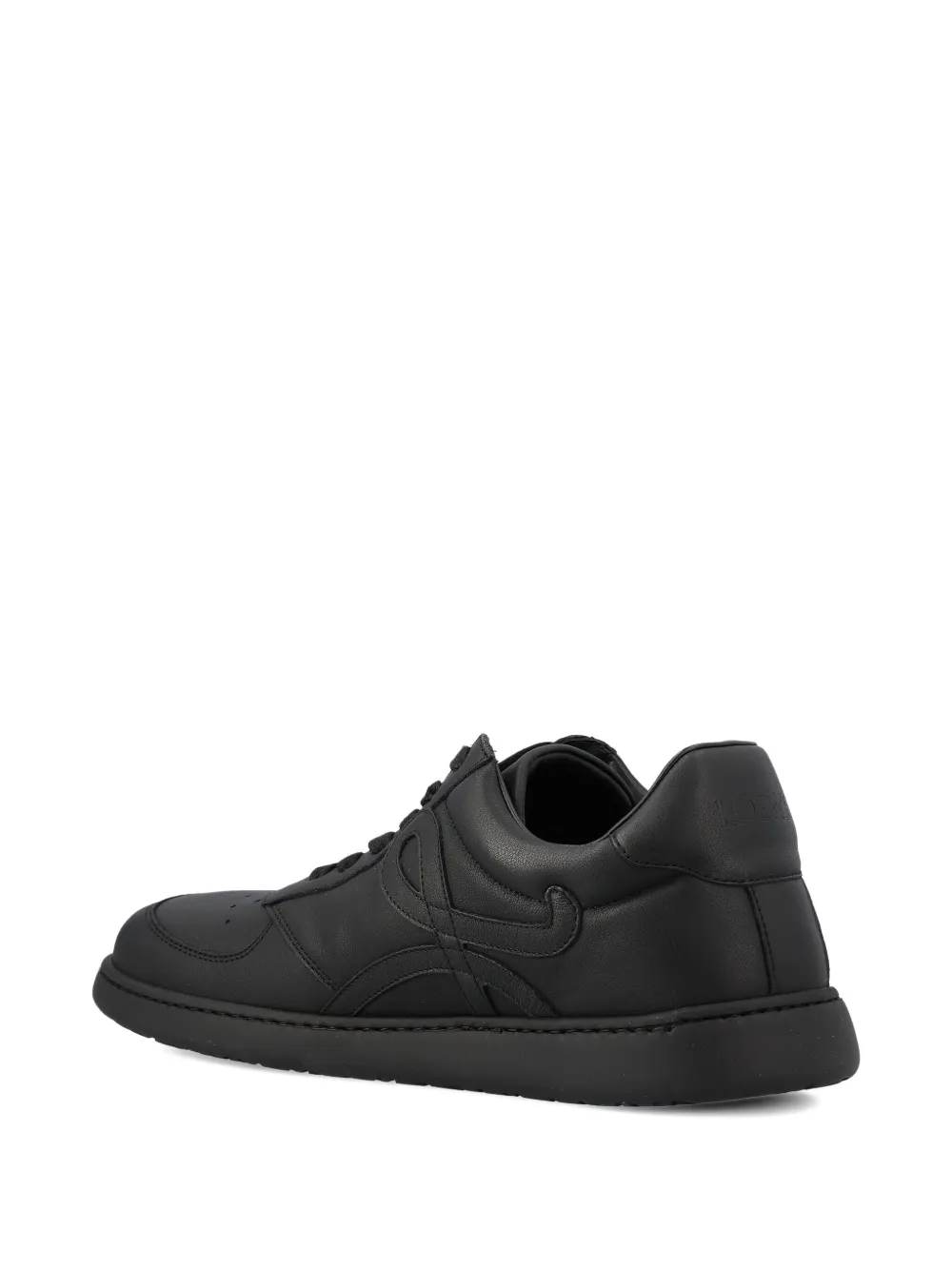 LOEWE Jambo logo-detail leather sneakers Black