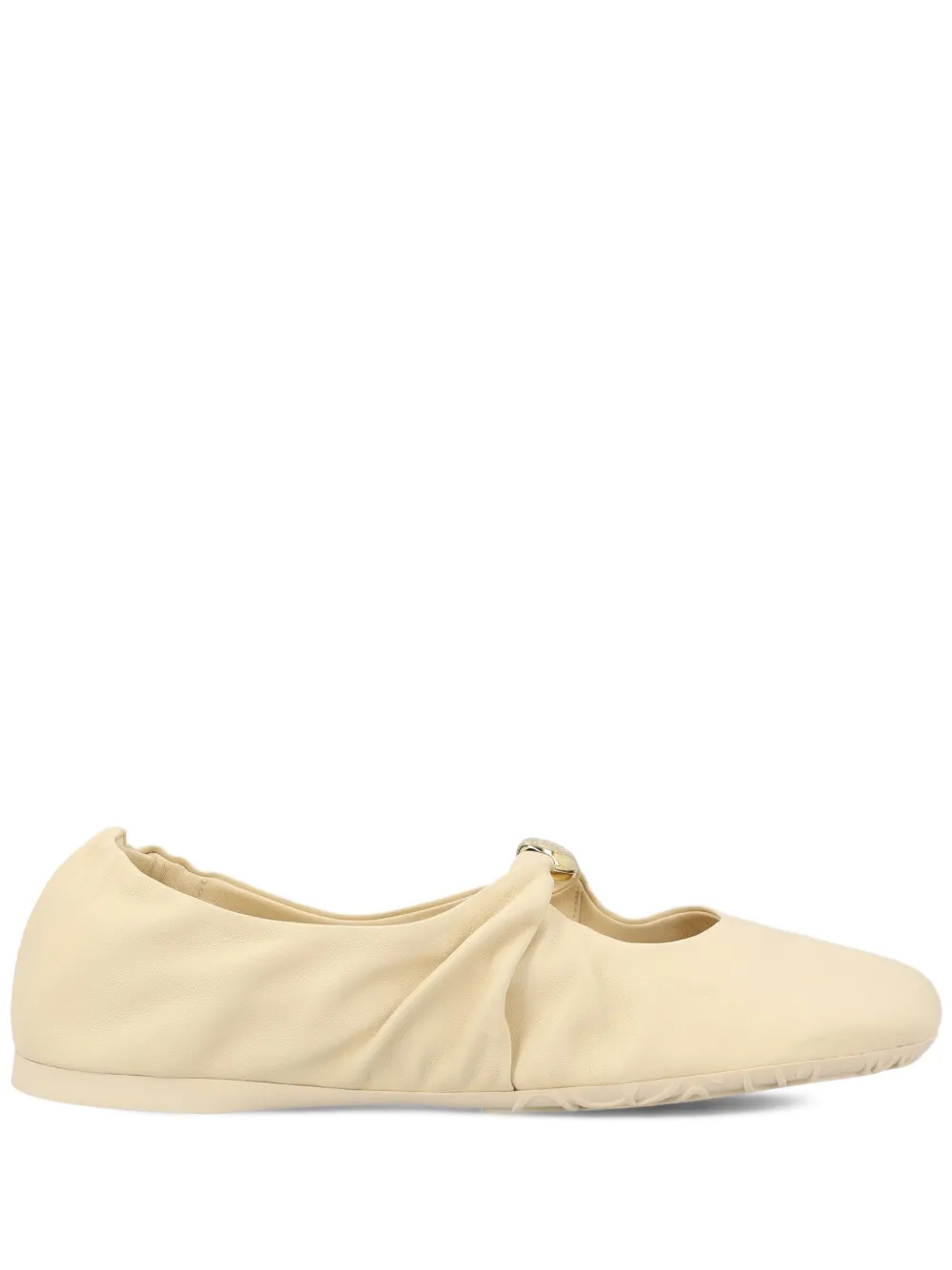 LOEWE Pebble Soft ノット フラットシューズ - ニュートラル LOEWE Pebble Soft ノット フラットシューズ - ニュートラル