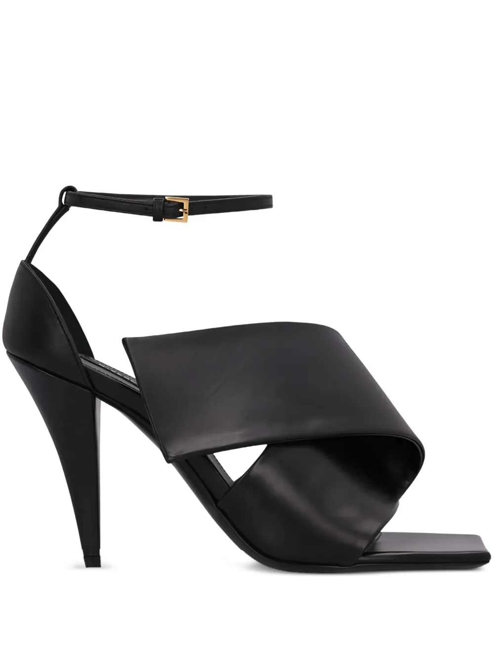 Givenchy 100mm wrapped ankle-strap sandals Black